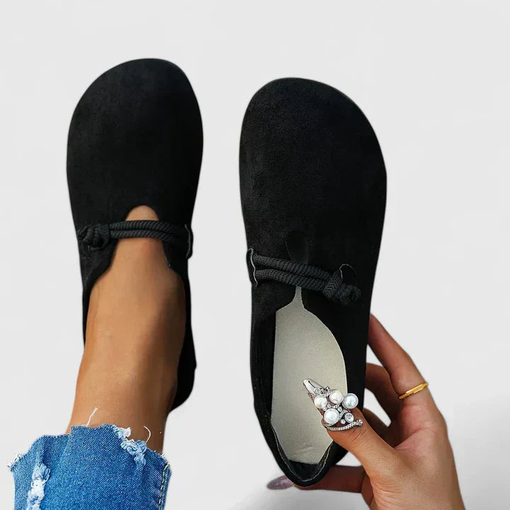 Hjördis – Ortopediska loafers med repsnodd