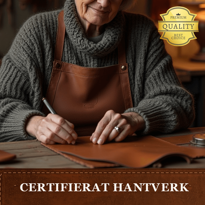 Asta – Handpräglad crossbodyväska med blommönster – certifierat hantverk
